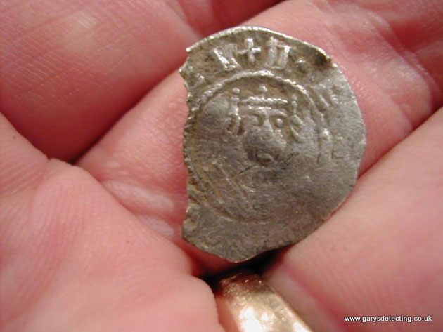 Early hammered coin