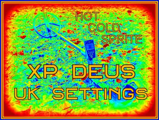 XP Deus UK settings and programs